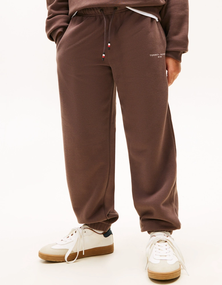 Kids Mini Corp Joggers in Brown