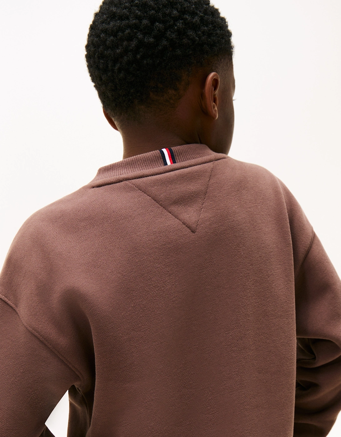 Kids Mini Corp Sweatshirt in Brown