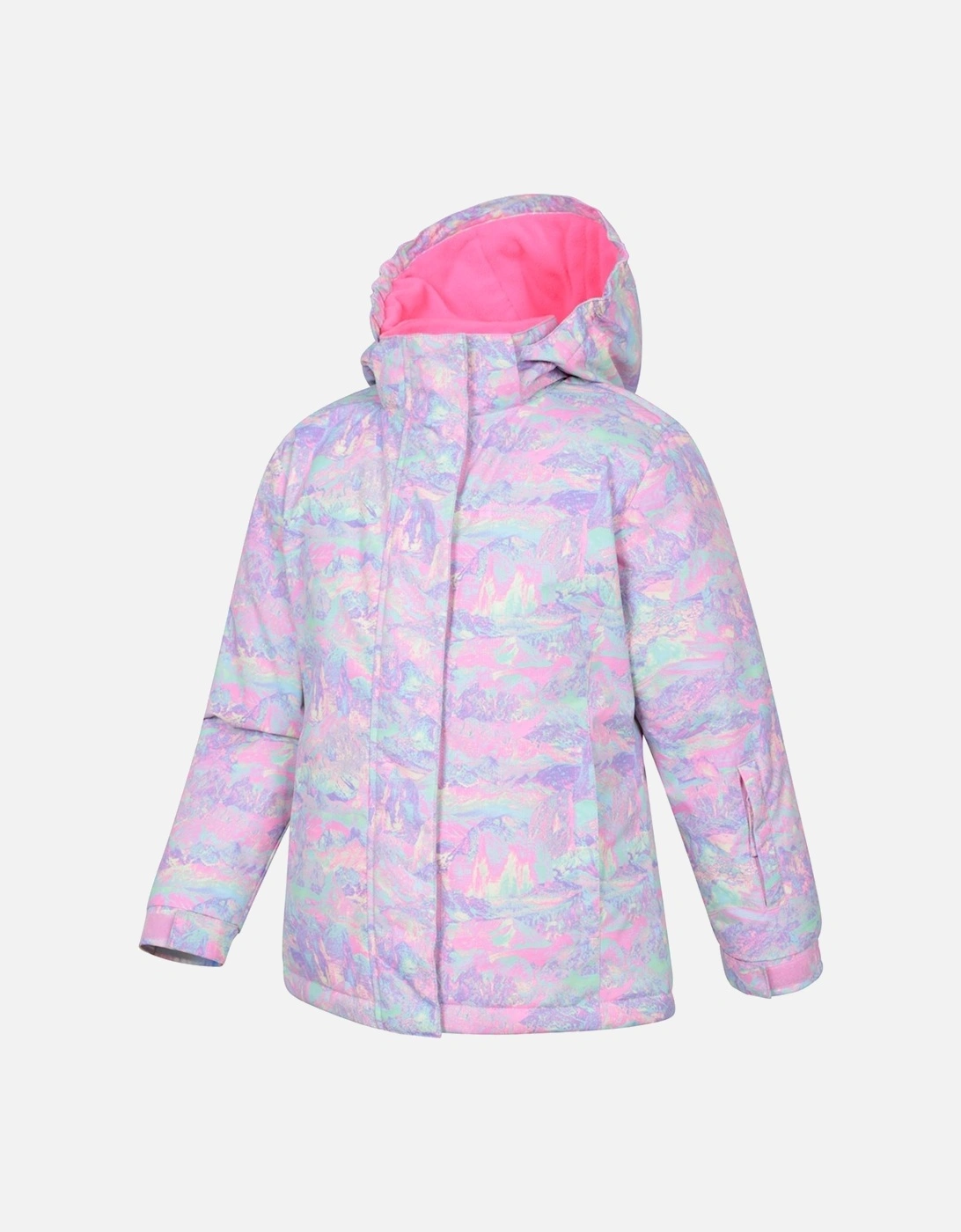Childrens/Kids Snowdrop Watercolour Ski Jacket
