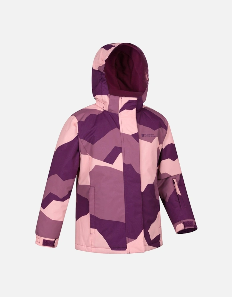 Childrens/Kids Snowdrop Watercolour Ski Jacket