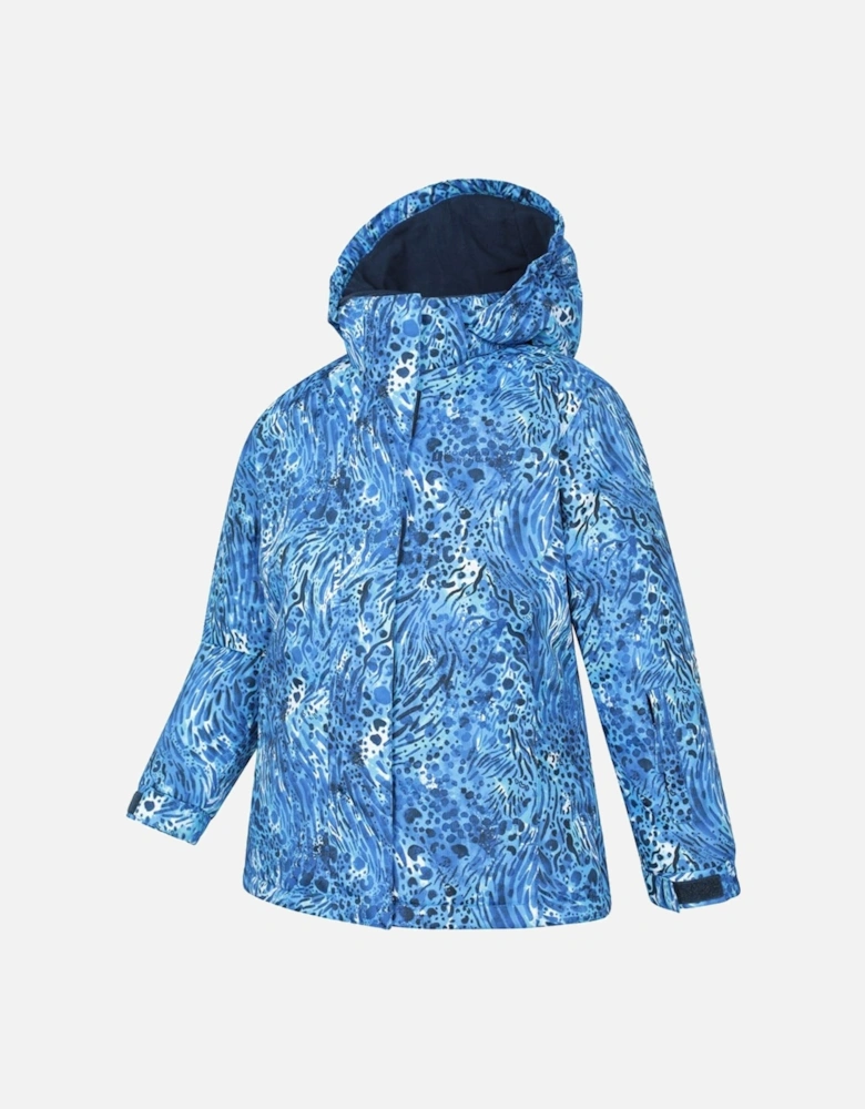 Childrens/Kids Snowdrop Watercolour Ski Jacket