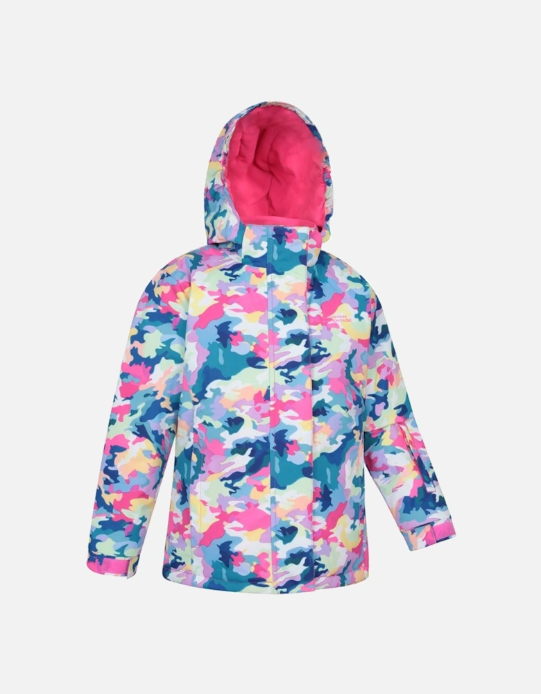 Childrens/Kids Snowdrop Watercolour Ski Jacket