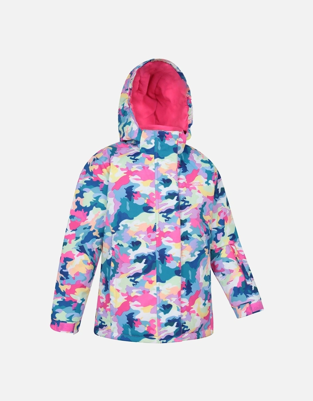 Childrens/Kids Snowdrop Watercolour Ski Jacket