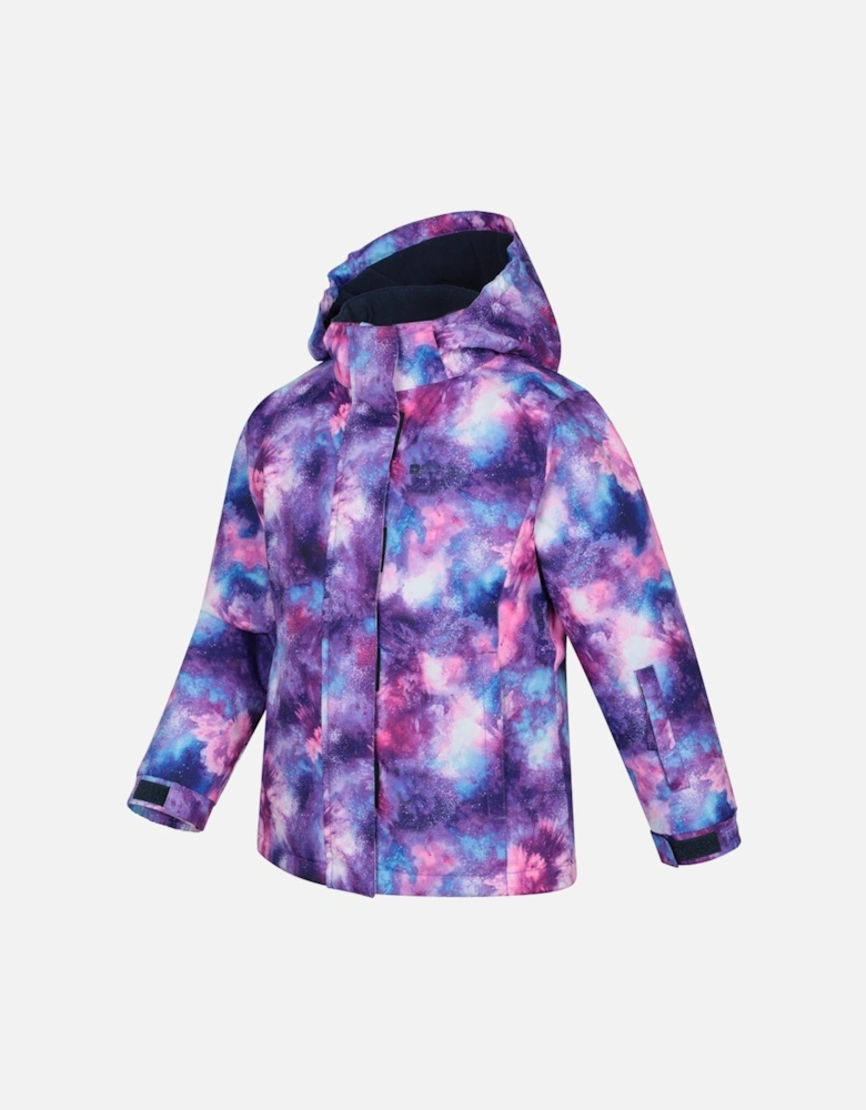 Childrens/Kids Snowdrop Watercolour Ski Jacket
