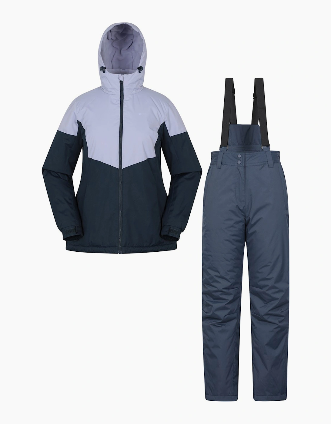 Mountain Warehouse Women's Navy / Ski Jacket & Trousers Set - Size: 16