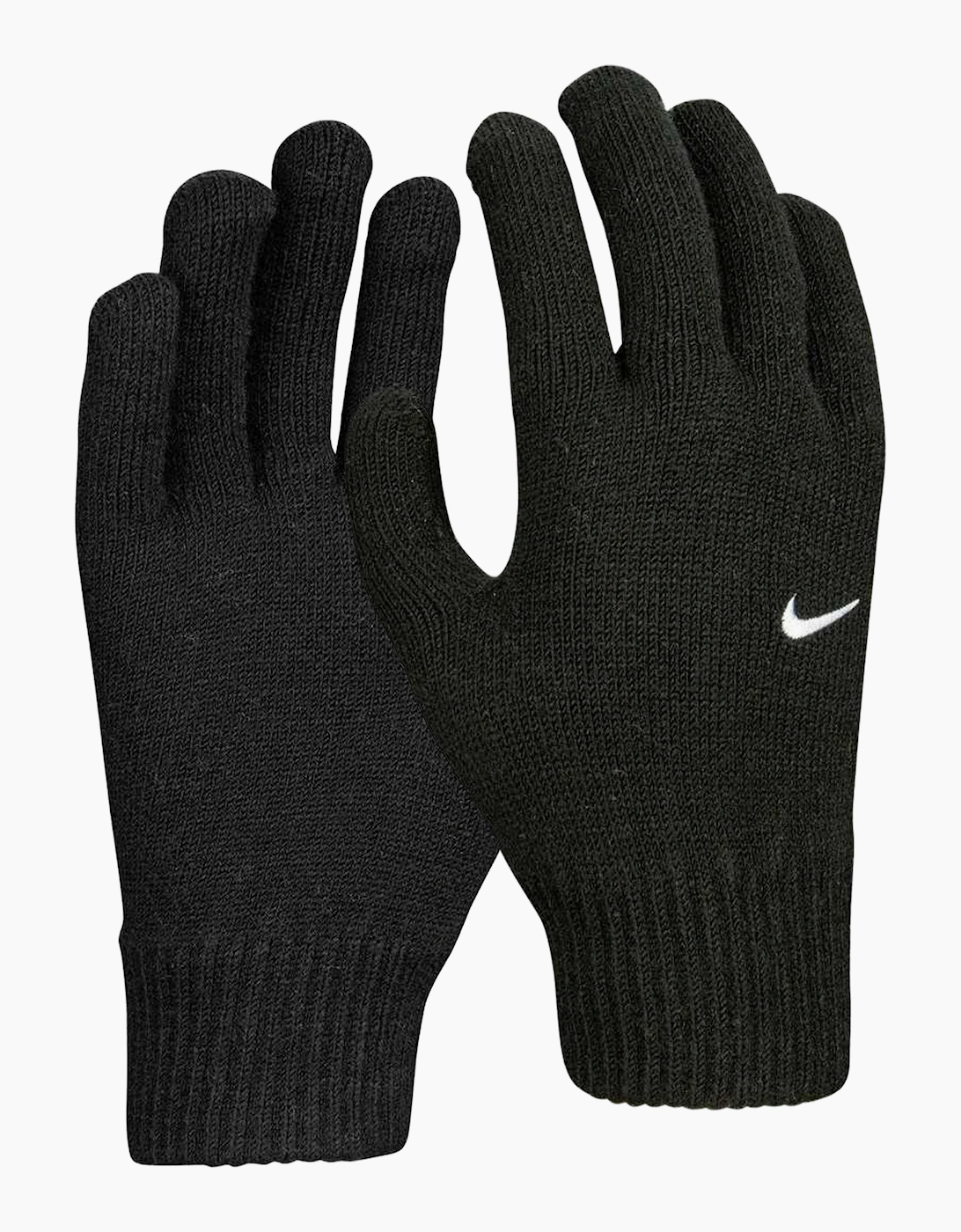 Childrens/Kids Knitted Swoosh Winter Gloves