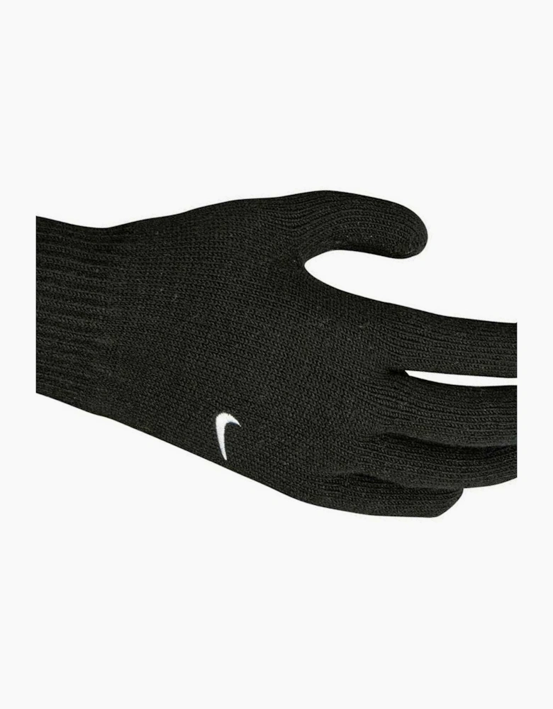 Childrens/Kids Knitted Swoosh Winter Gloves