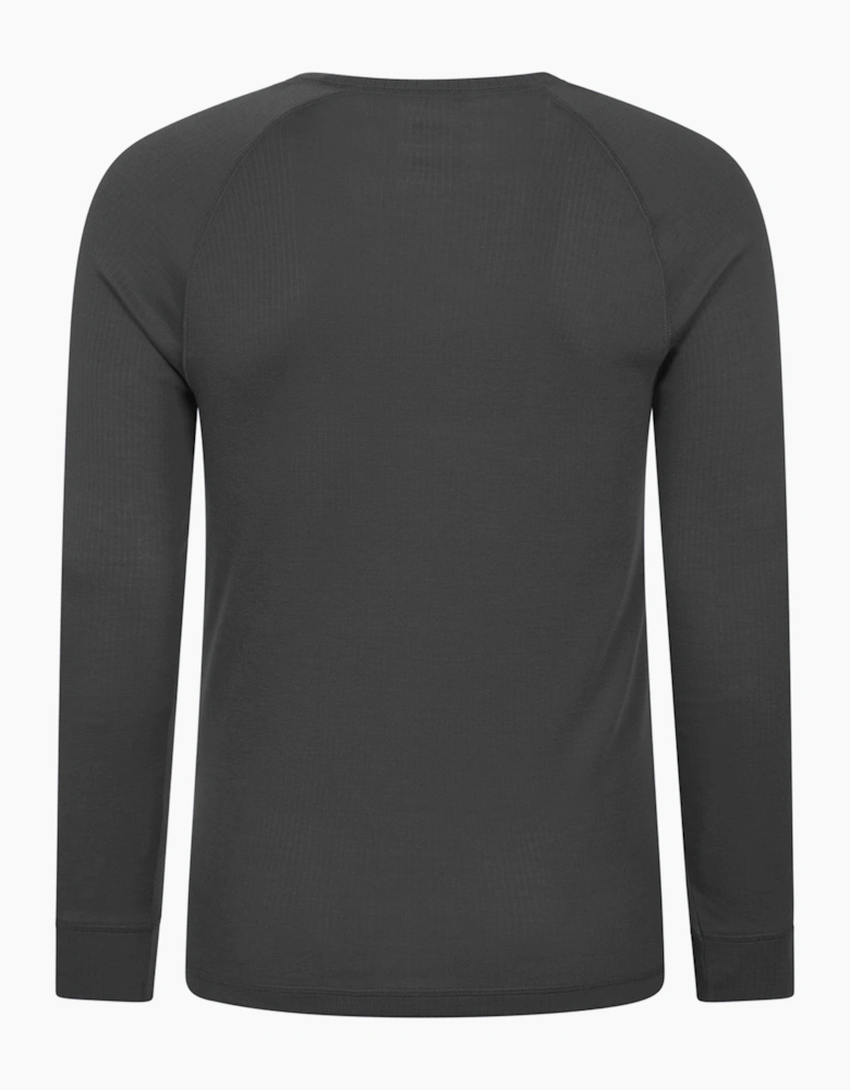 Mens Talus Round Neck Long-Sleeved Thermal Top