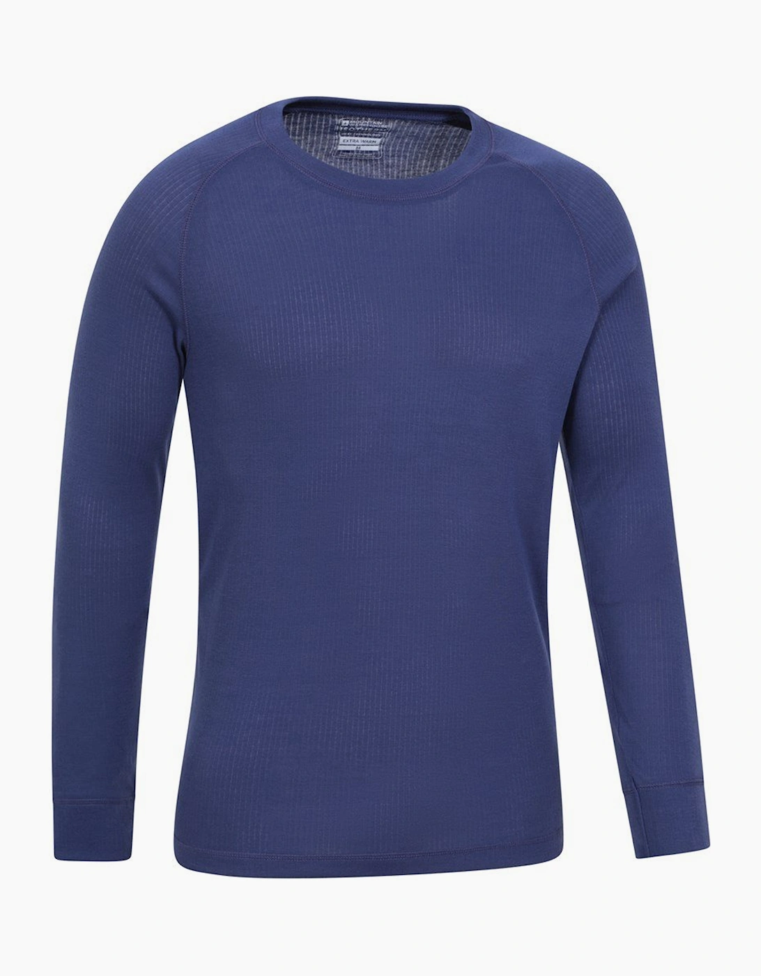 Mens Talus Round Neck Long-Sleeved Thermal Top