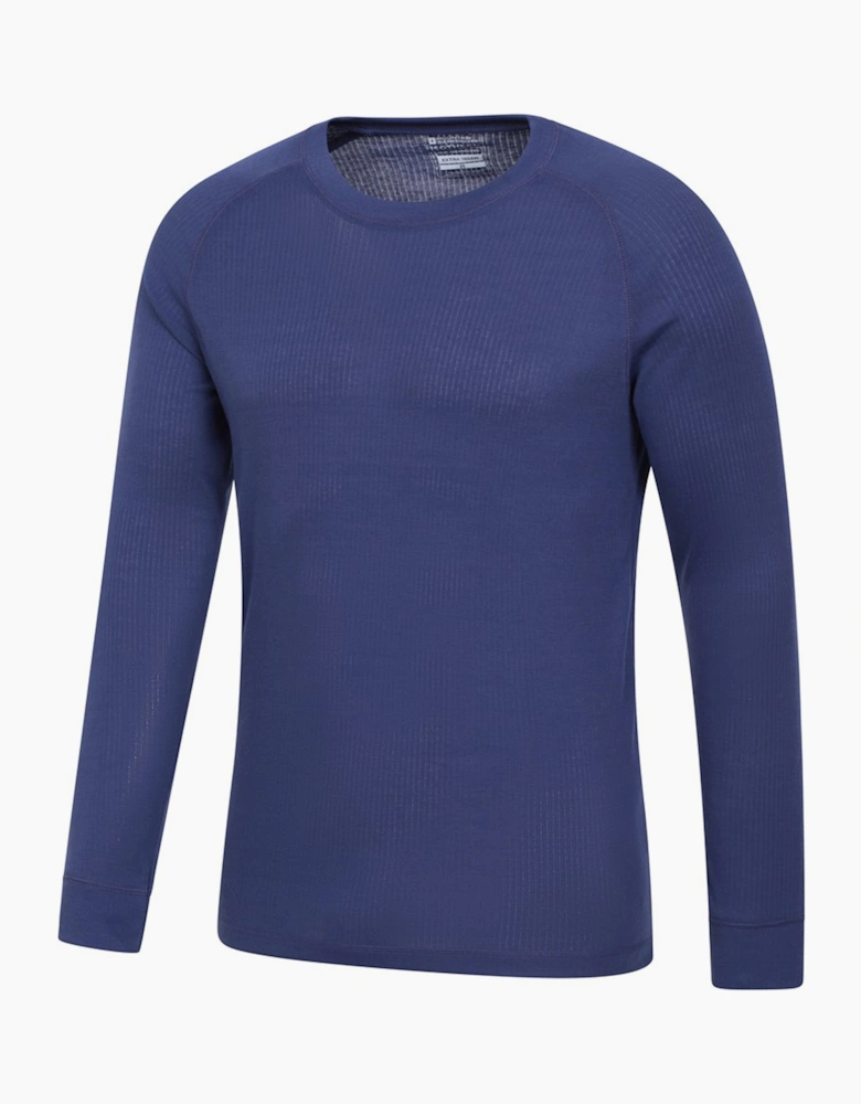 Mens Talus Round Neck Long-Sleeved Thermal Top
