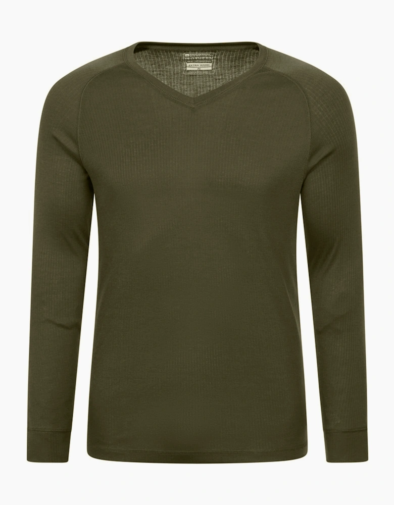 Mens Talus V Neck Thermal Top