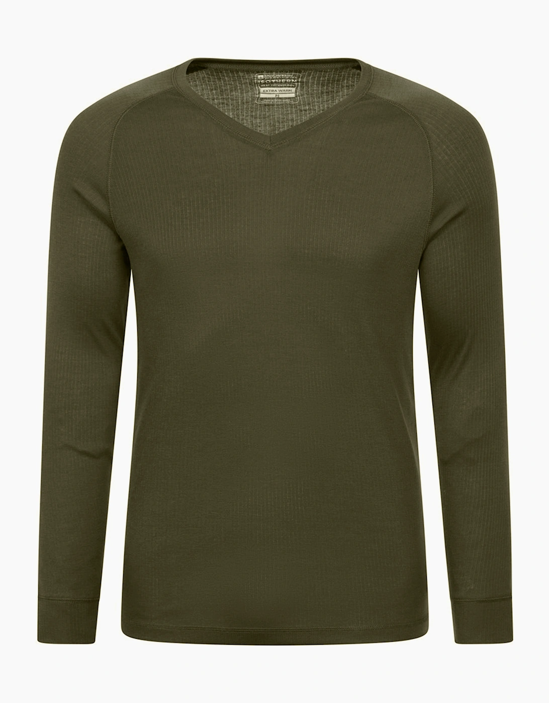 Mountain Warehouse Men's Green Talus V Neck Thermal Top - Size: 3XL