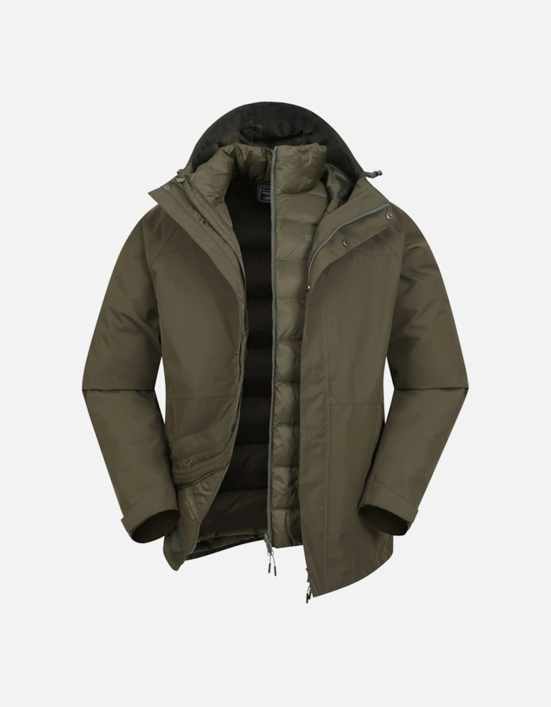 Mens Alaskan 3 In 1 Waterproof Jacket