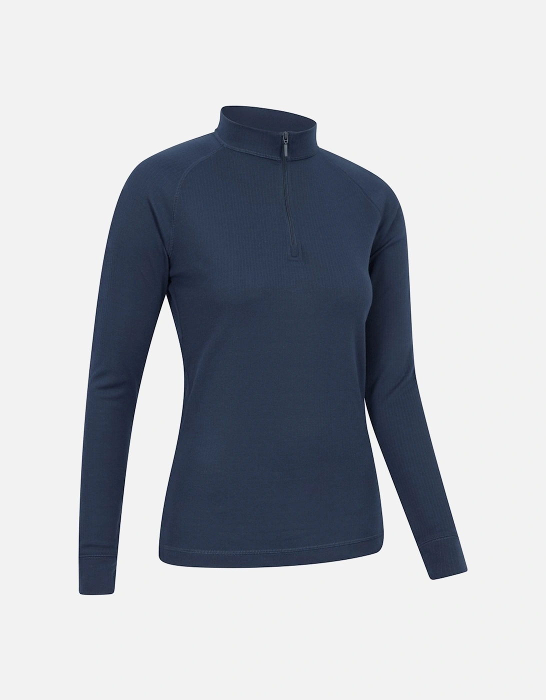 Womens/Ladies Talus Zip Neck Long-Sleeved Thermal Top