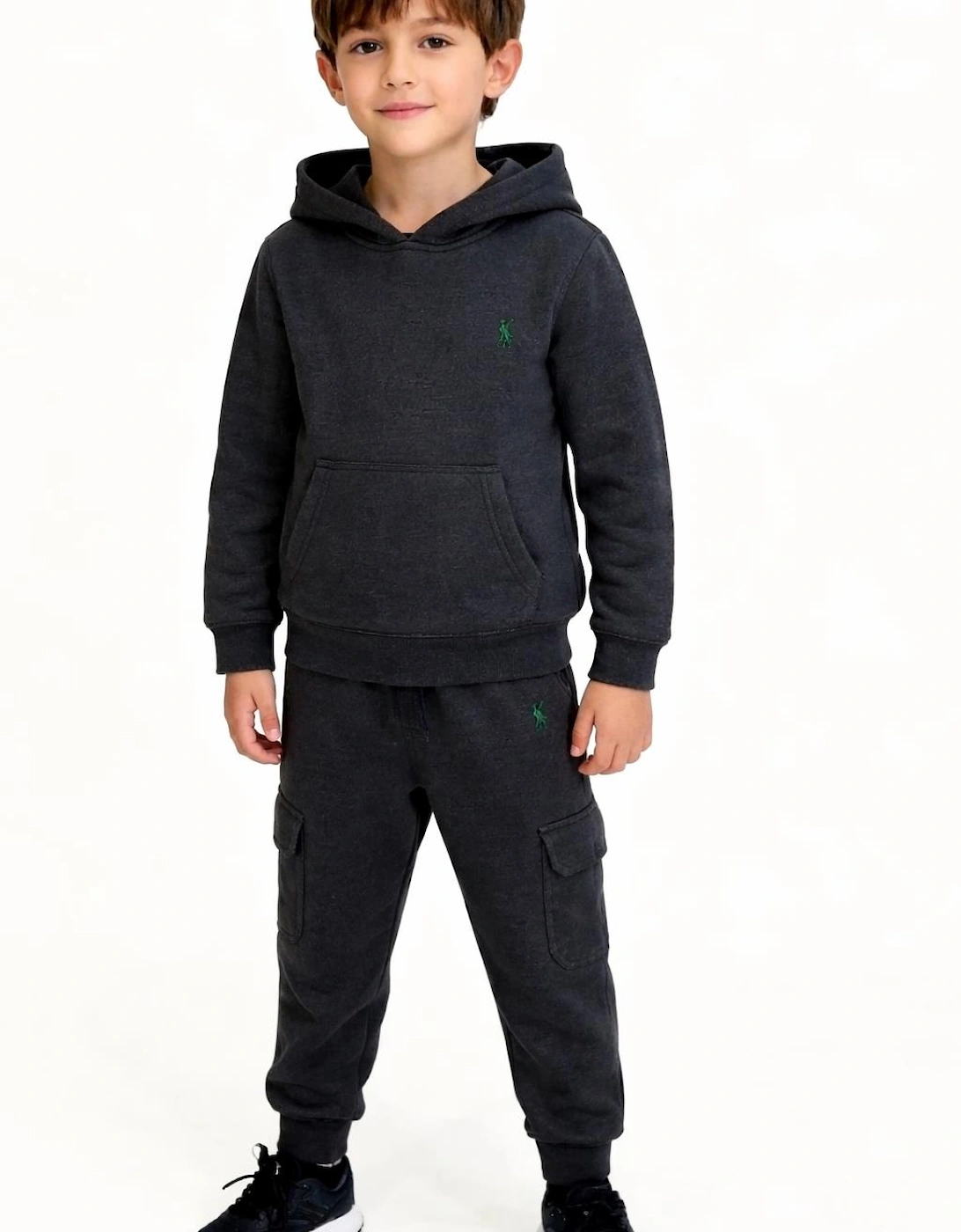 BOY/TEEN GREY HOODED TRACKSUIT, 4 of 3