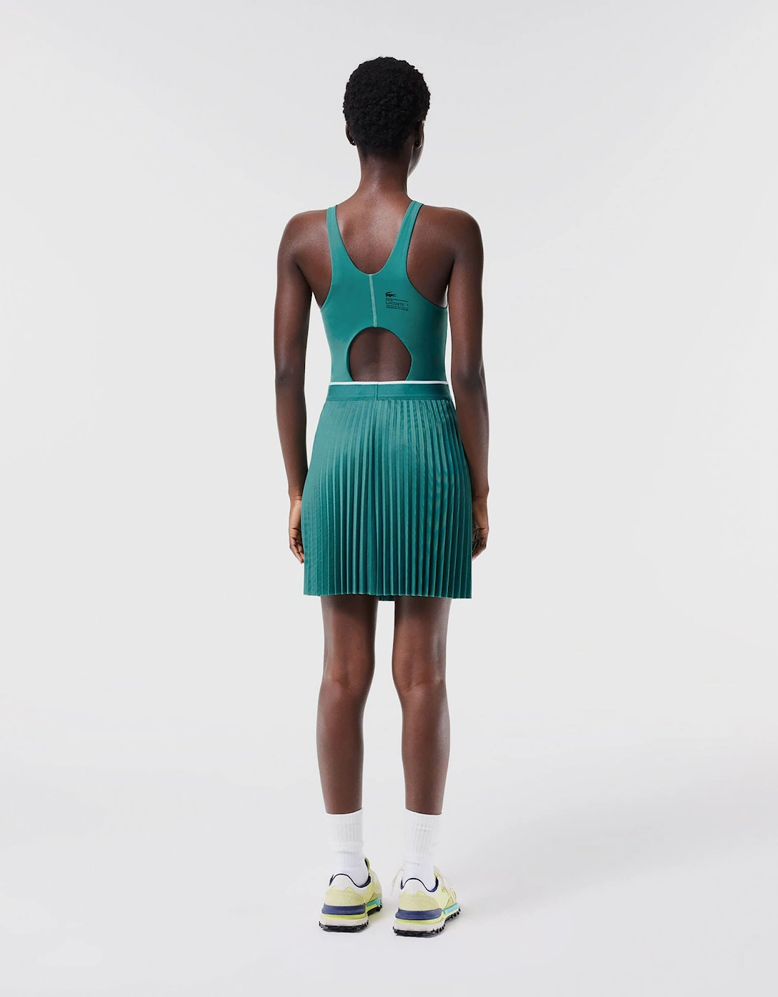 Elasticated Waist Pleated Skirt