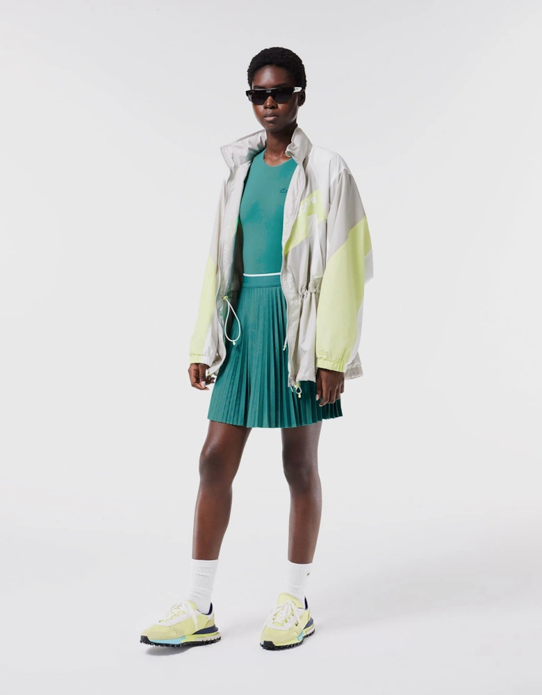 Elasticated Waist Pleated Skirt