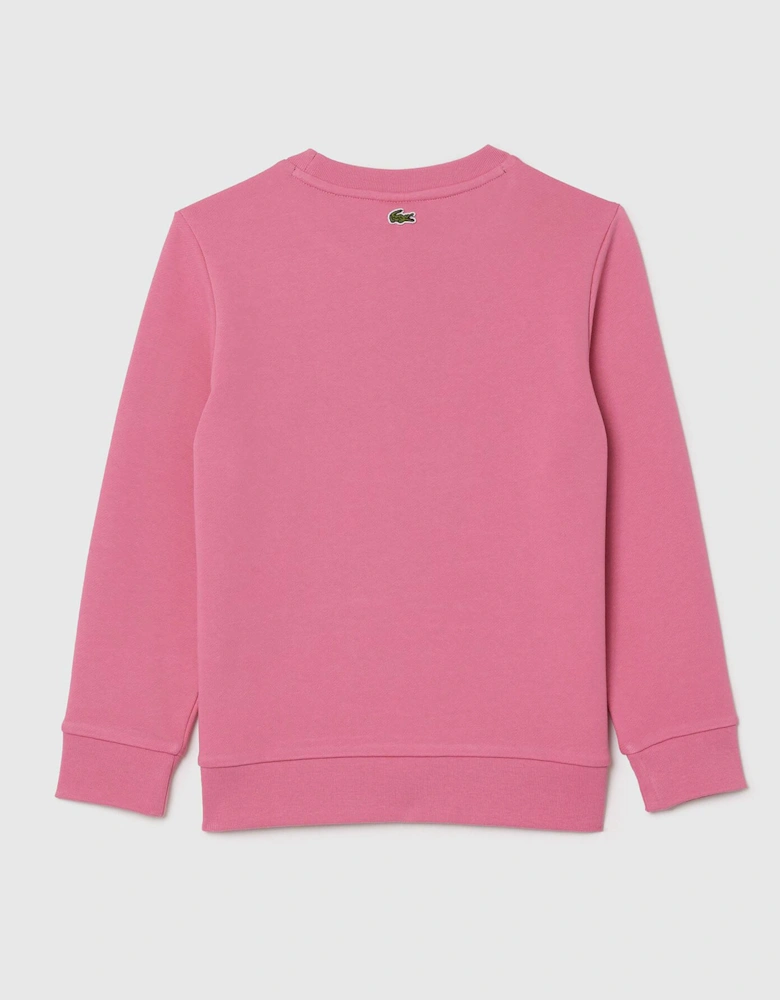 Juniors Signature Print Sweatshirt