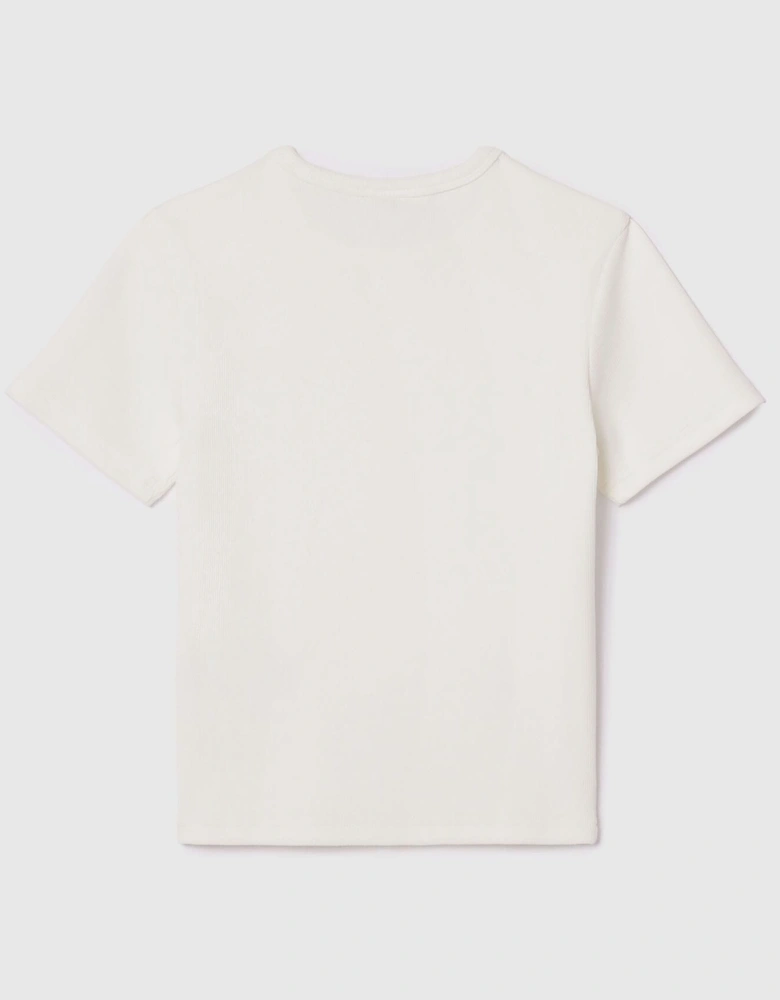 Juniors Cotton Rib T-Shirt