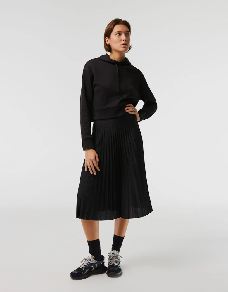 Elasticated Waist Flowing Pleated Skirt