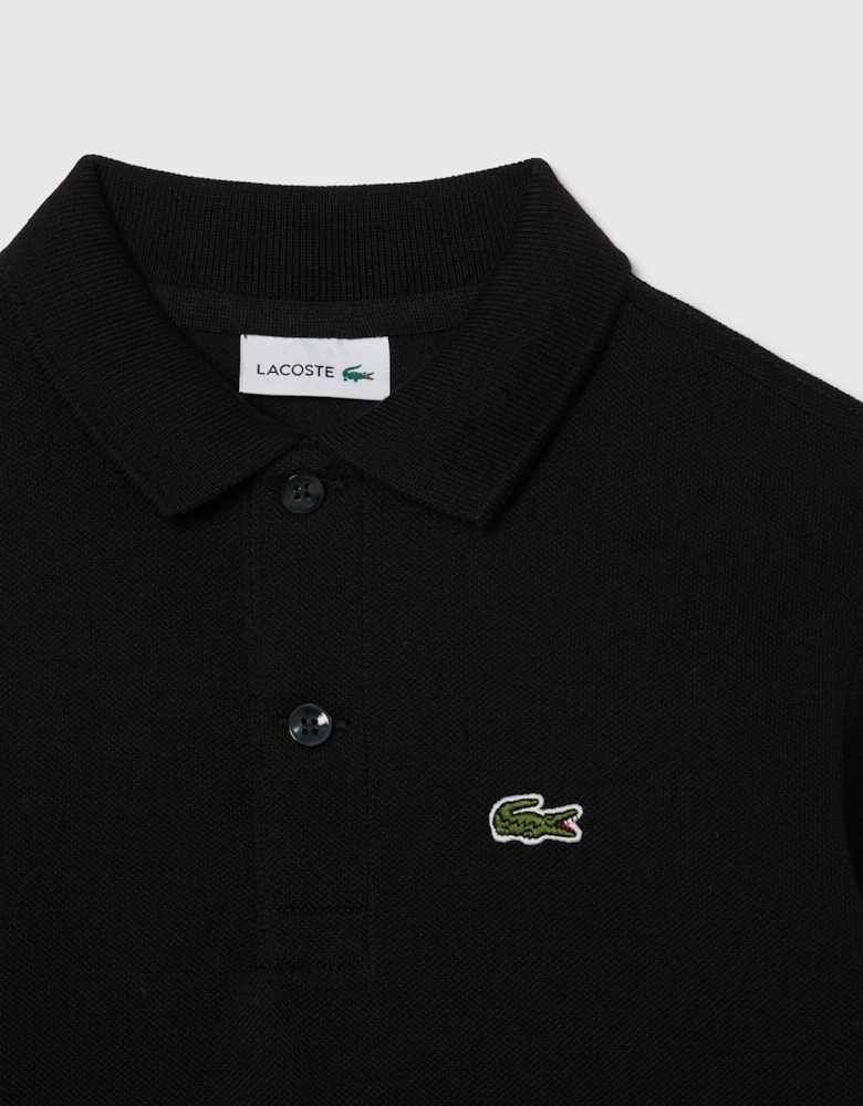 Juniors Classic Long Sleeve Polo Shirt