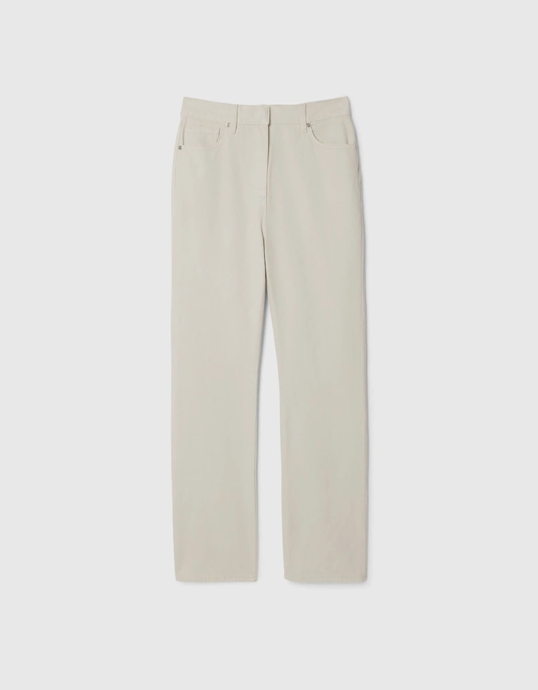 Five Pocket Cotton Twill Pants
