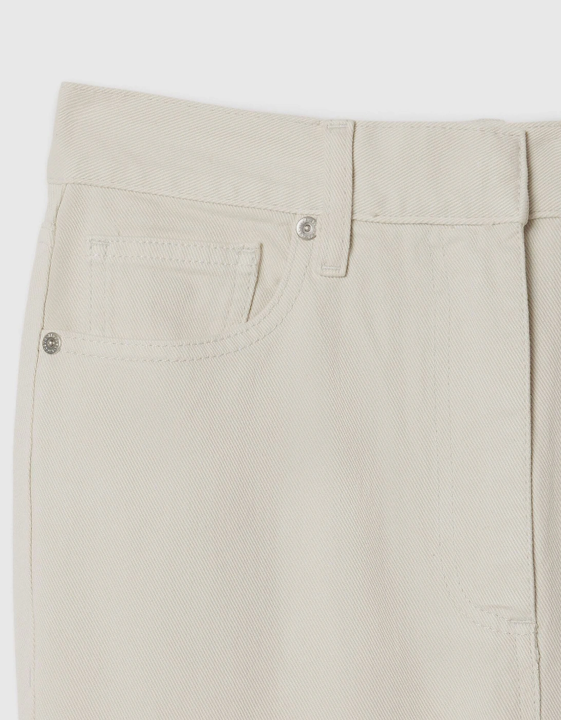Five Pocket Cotton Twill Pants