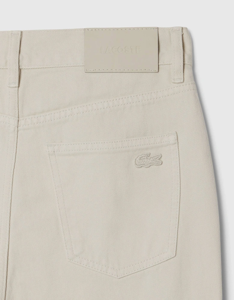 Five Pocket Cotton Twill Pants