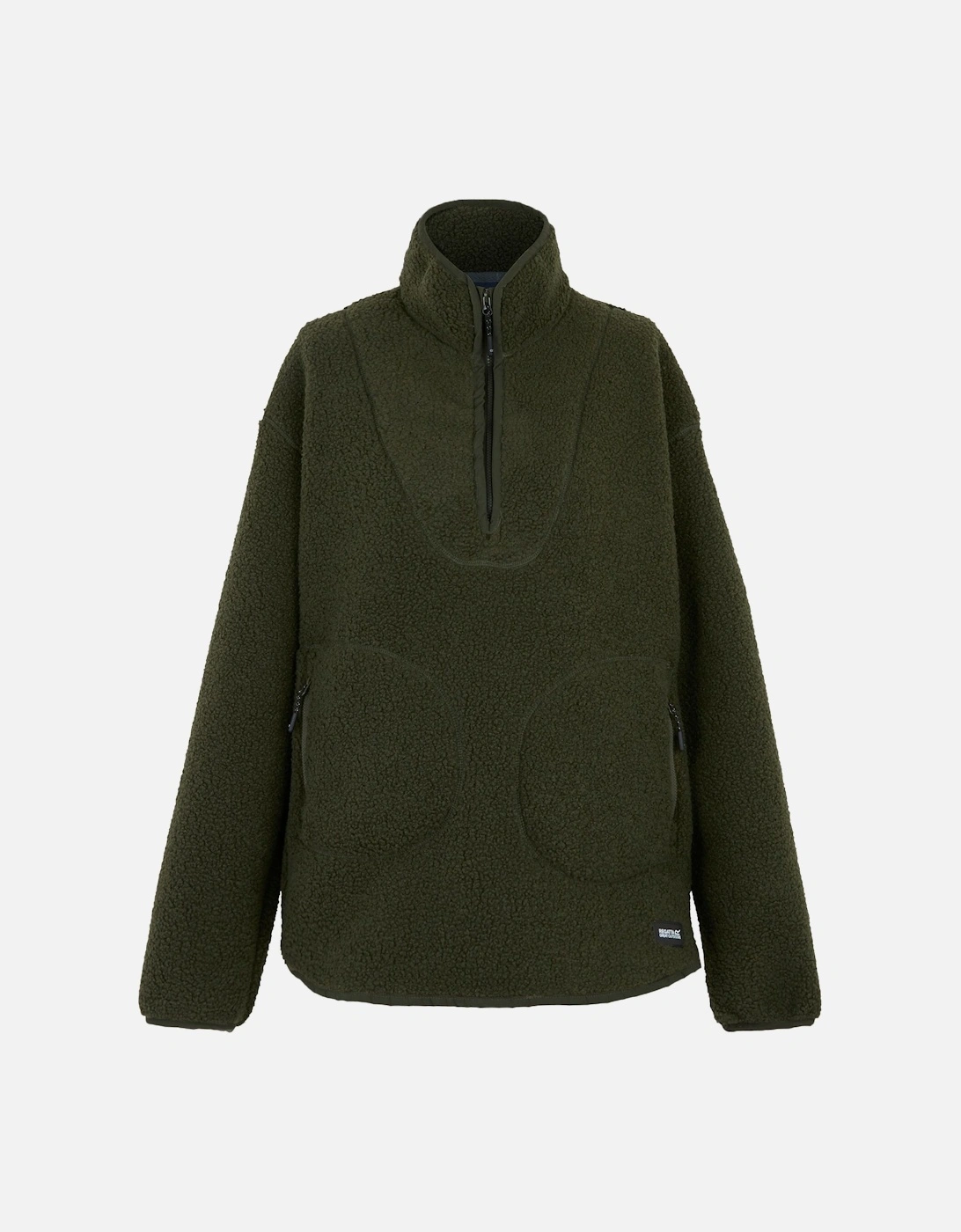 Womens/Ladies Frankie Borg Quarter Zip Fleece Top, 6 of 5