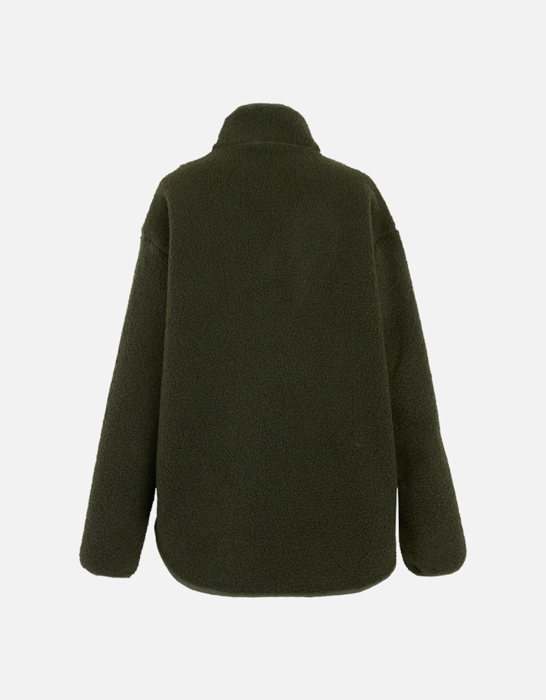 Womens/Ladies Frankie Borg Quarter Zip Fleece Top