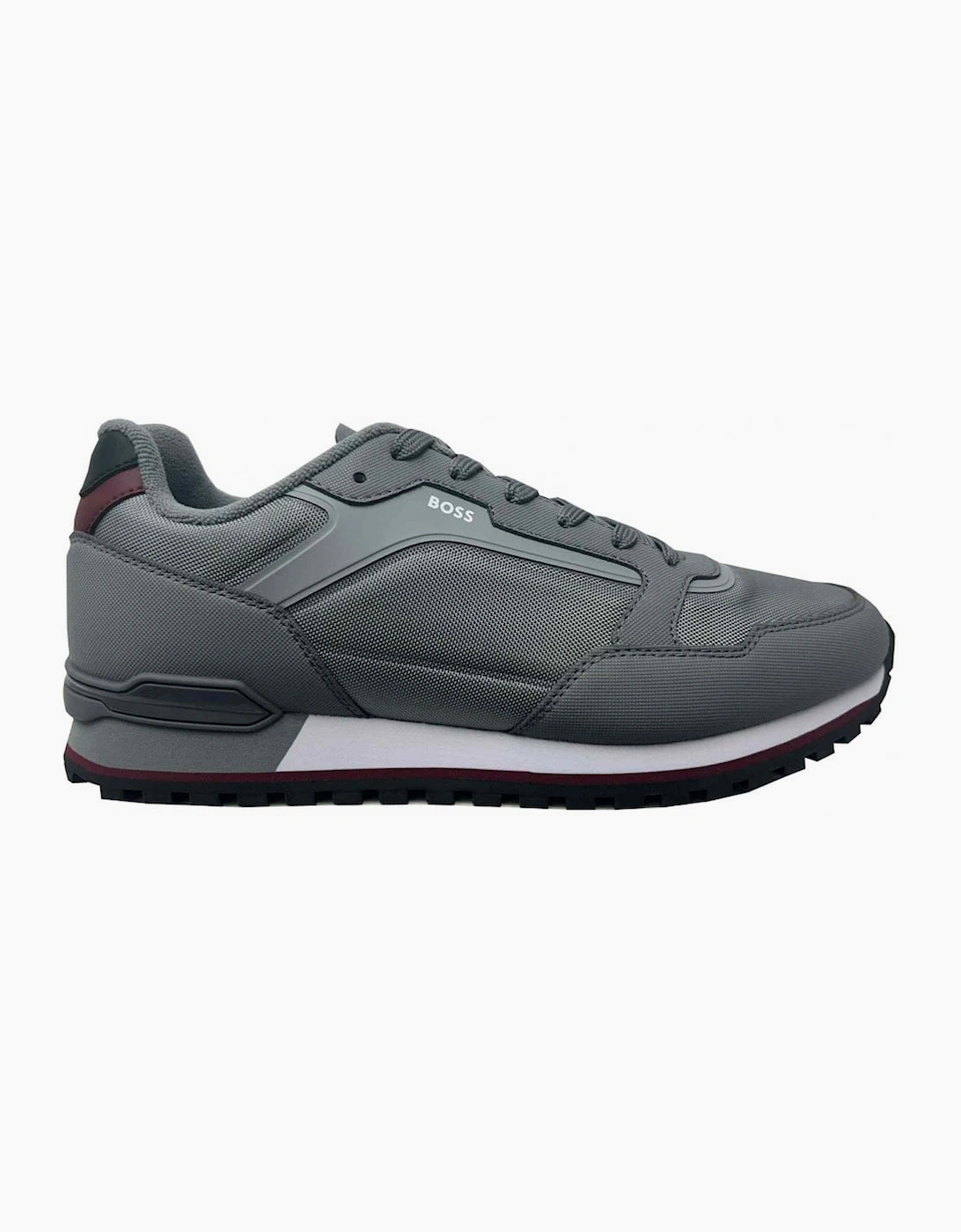 Hugo Boss Men's Grey Parkour L Runn Trainers - Size: 9