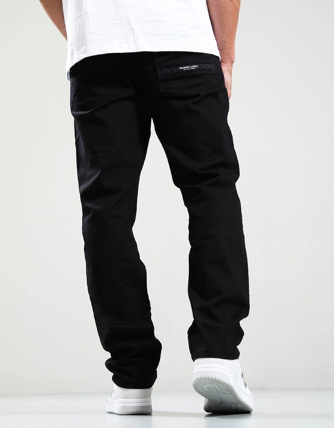 Marshall Fit Straight Leg Denim - Black