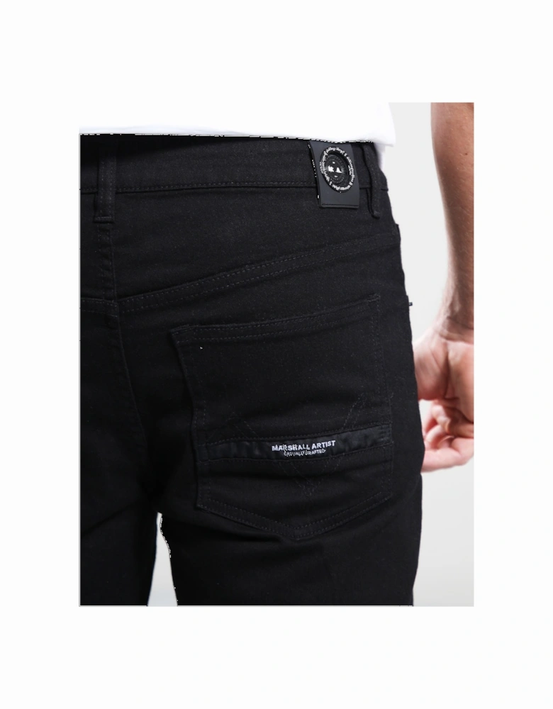 Marshall Fit Straight Leg Denim - Black