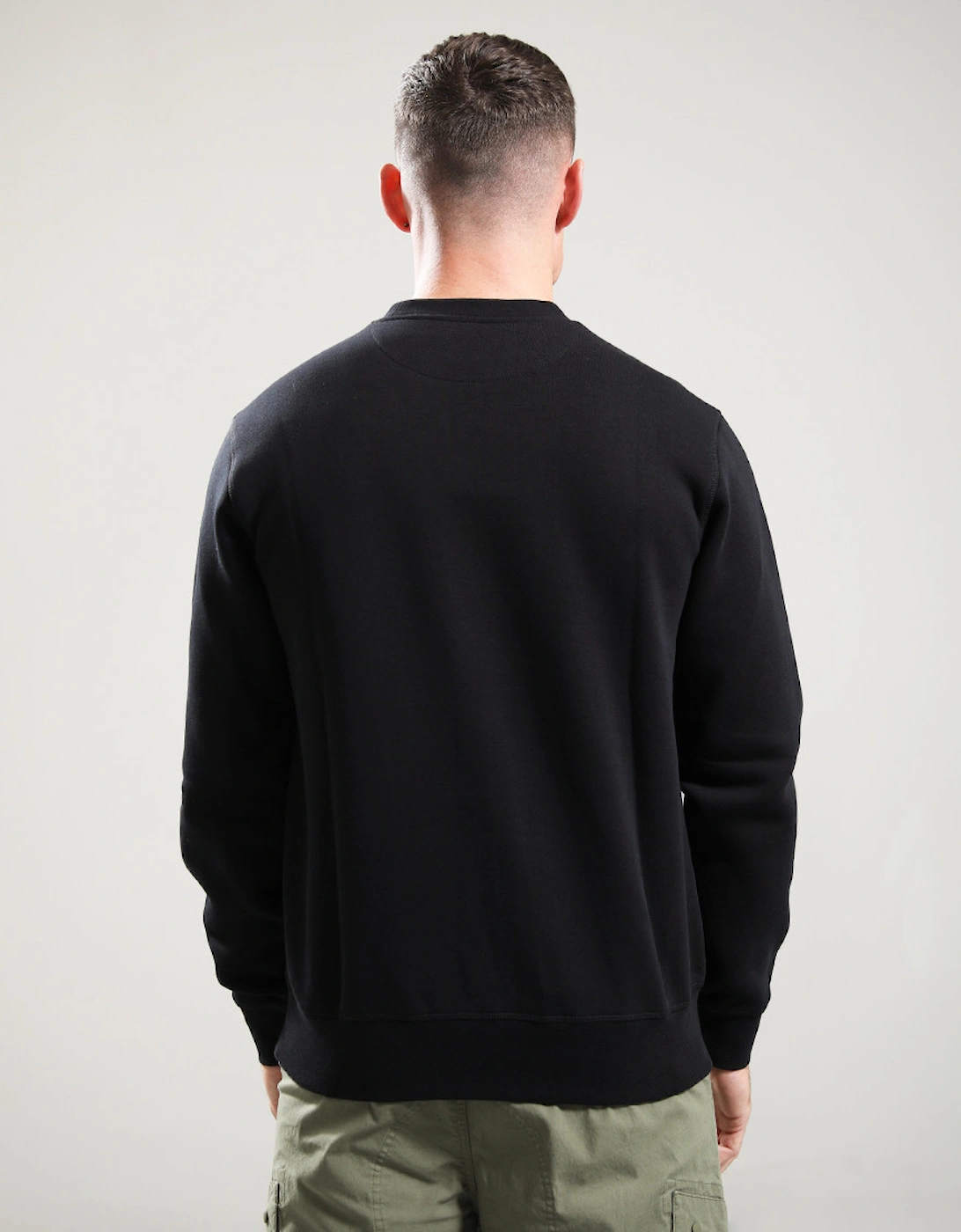 Proccera Crew Neck Sweatshirt - Black