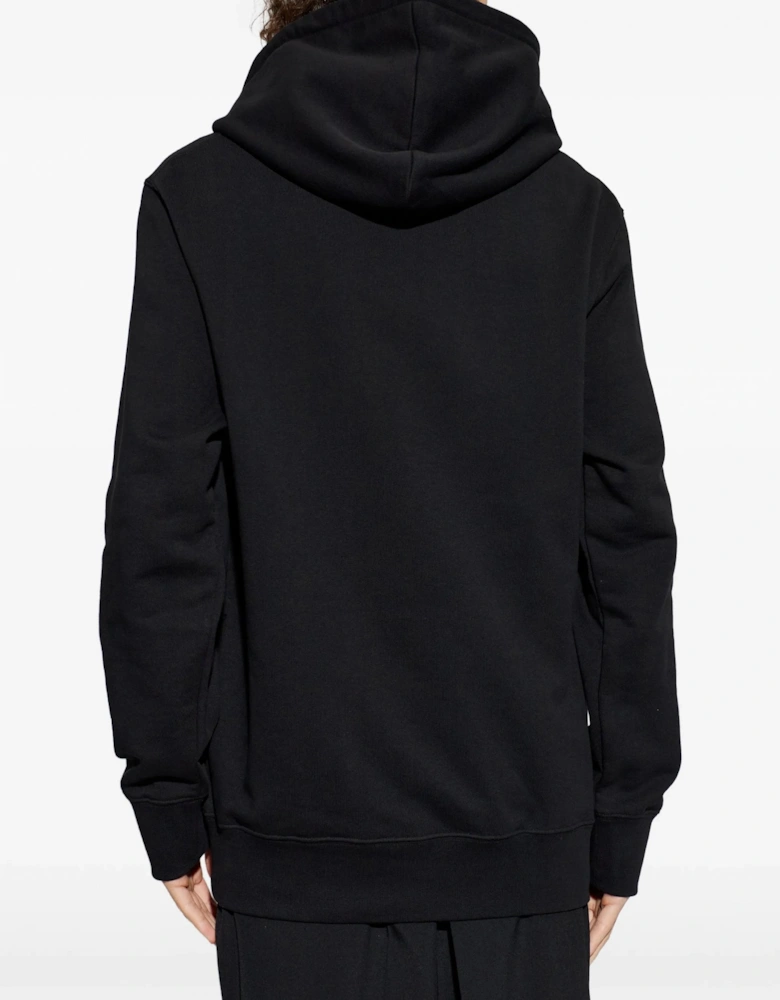 LACE SKULL HOODED TOP