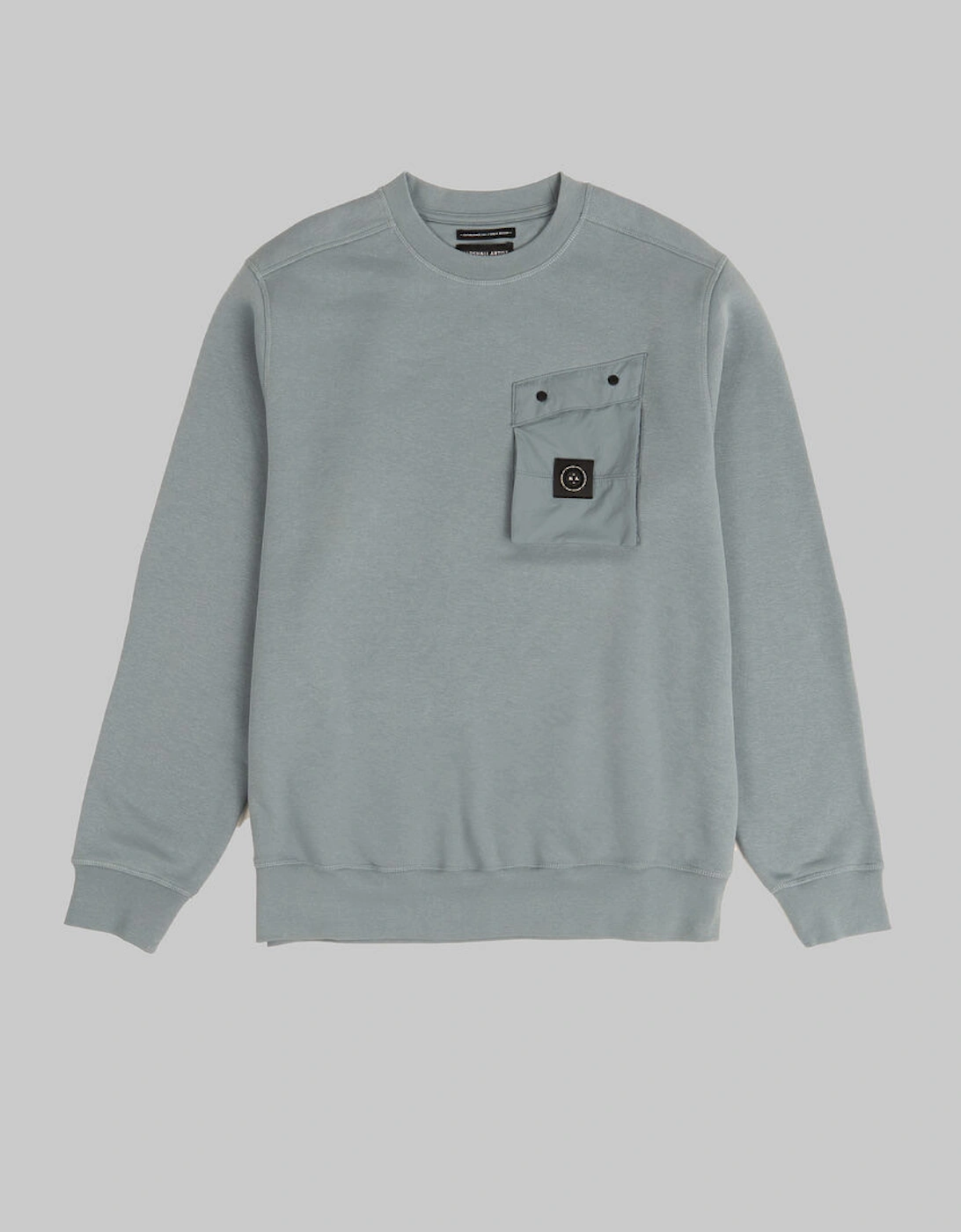 Proccera Crew Neck Sweatshirt - Steel Blue