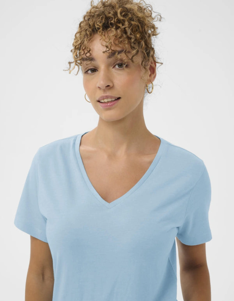 Naia T shirt in sky blue