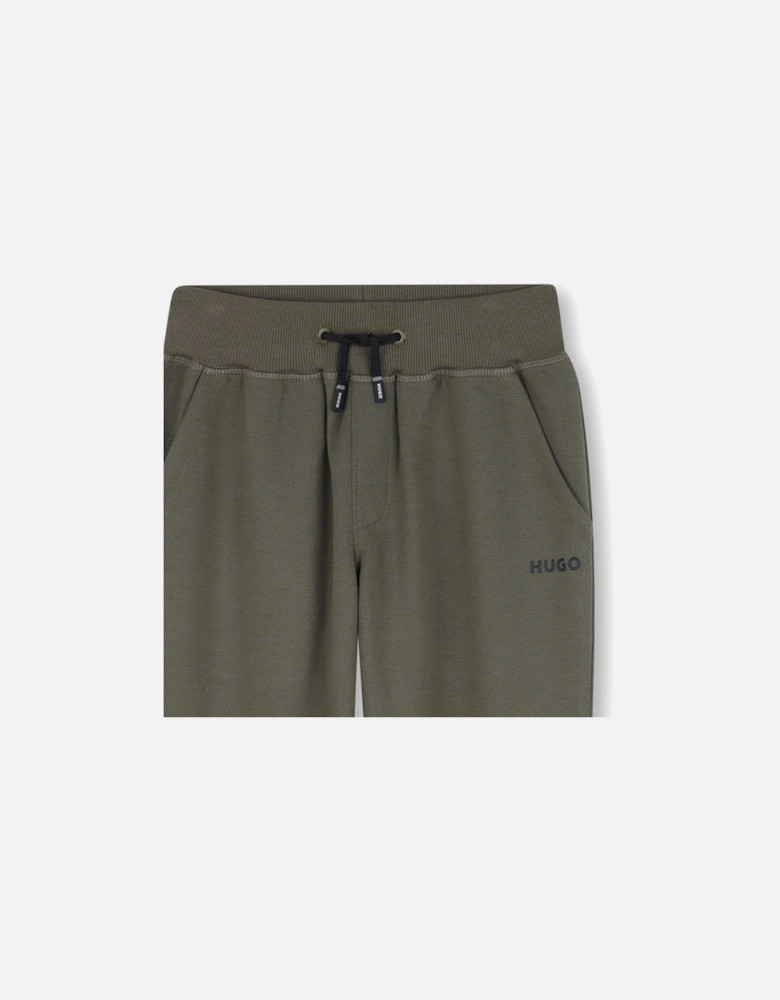 HUGO BOYS KHAKI TRACKSUIT G00465/G00447