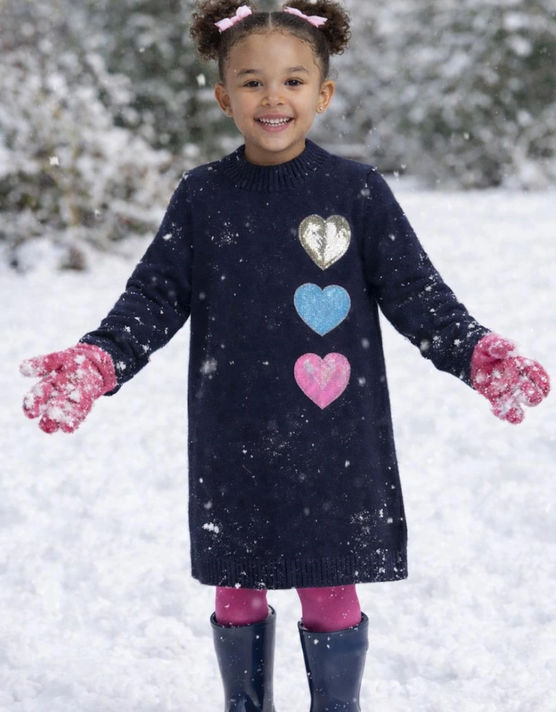 BILLIEBLUSH NAVY DRESS U20497