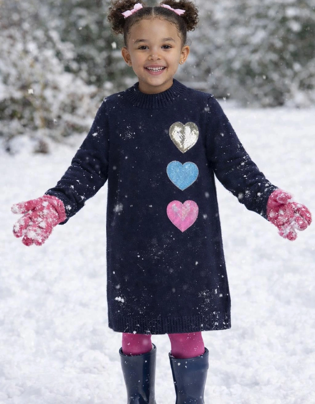 BILLIEBLUSH NAVY DRESS U20497, 4 of 3