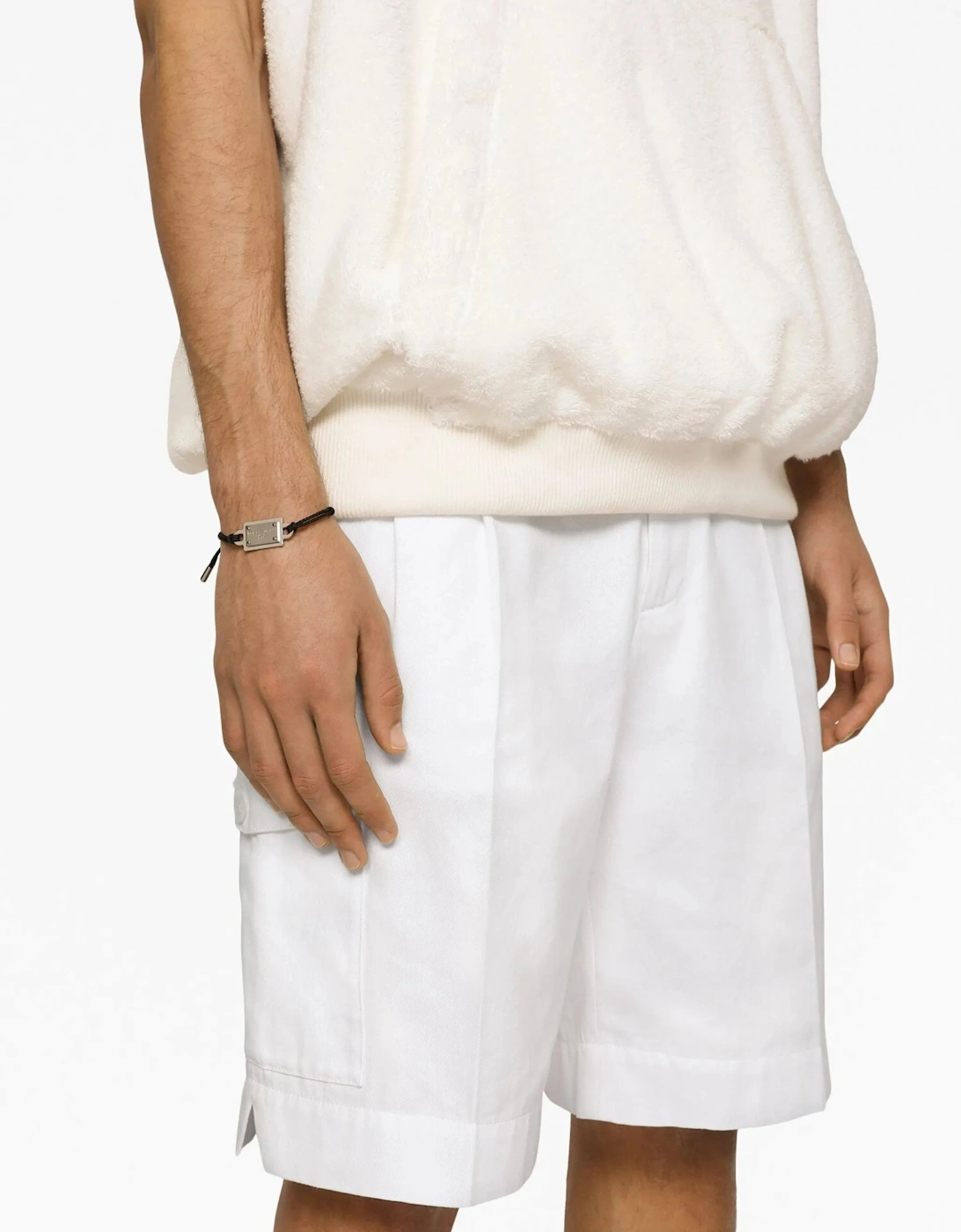 DG Plaque Bracelet Silver