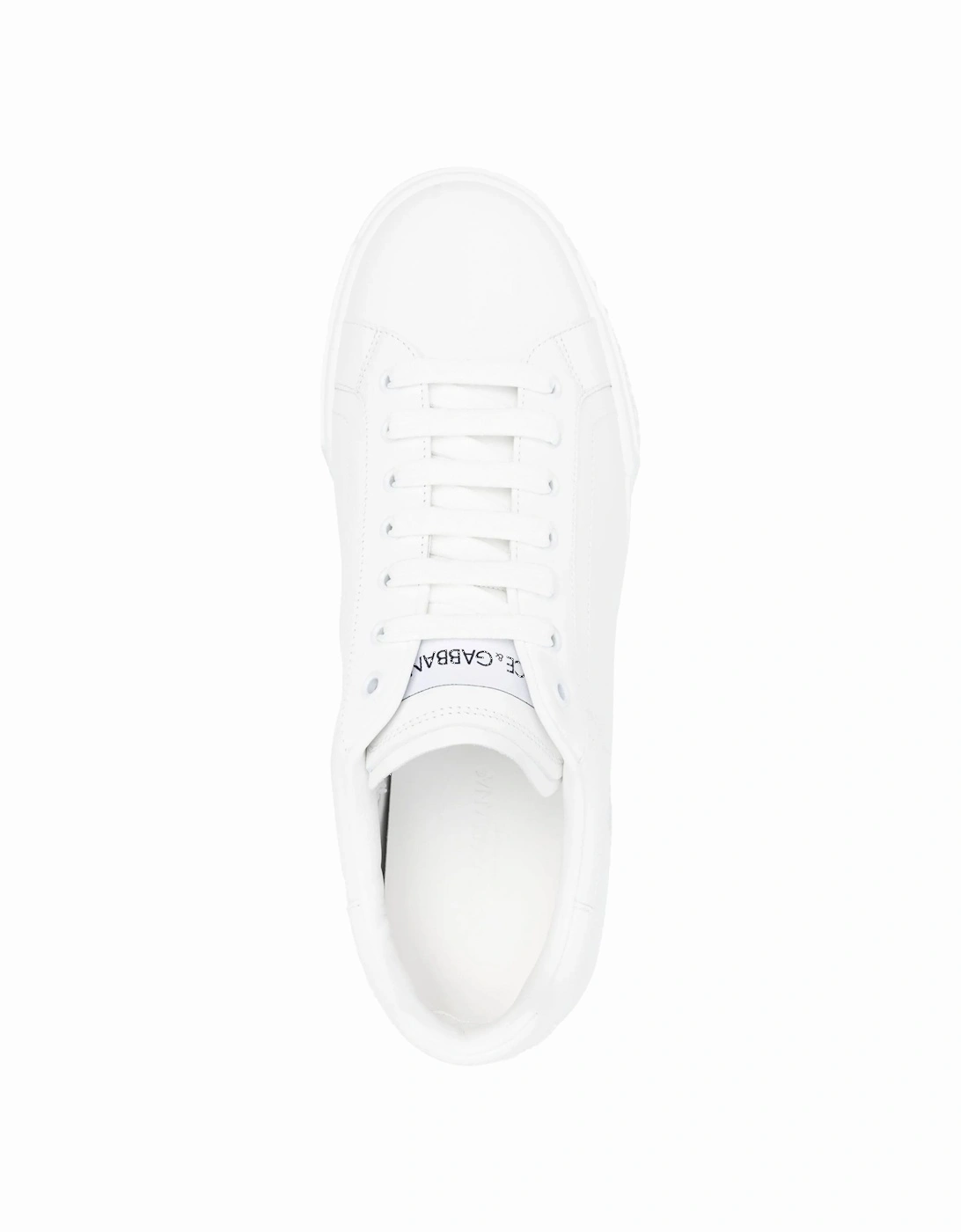Leather Portofino Sneakers White