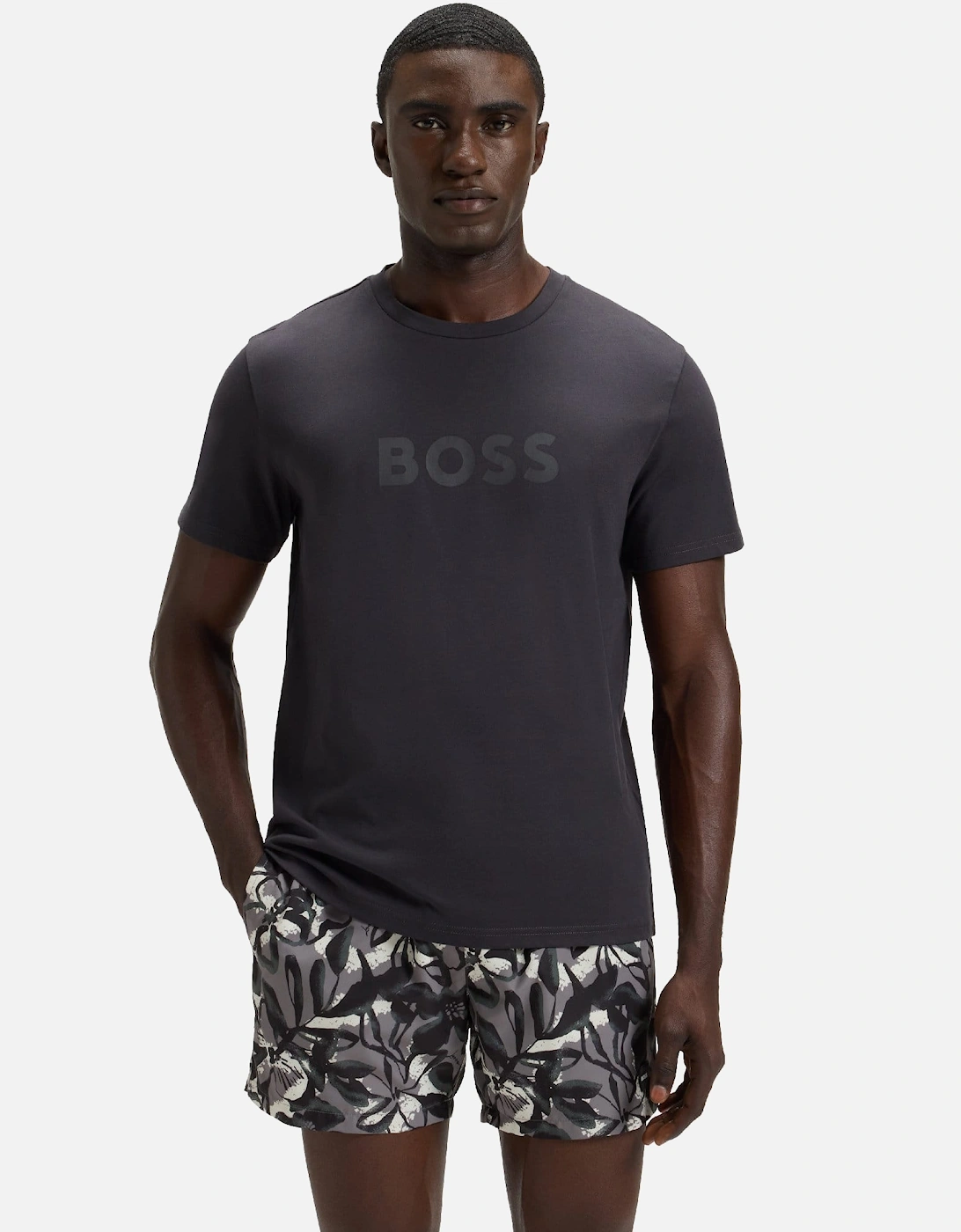 Logo Print Beach T-Shirt