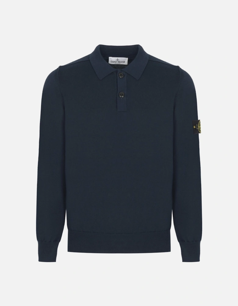 KIDS KNITTED LS POLO