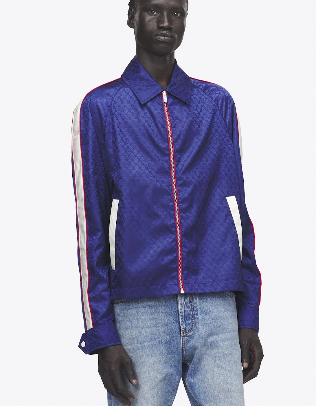 SKULL JACQUARD JACKET