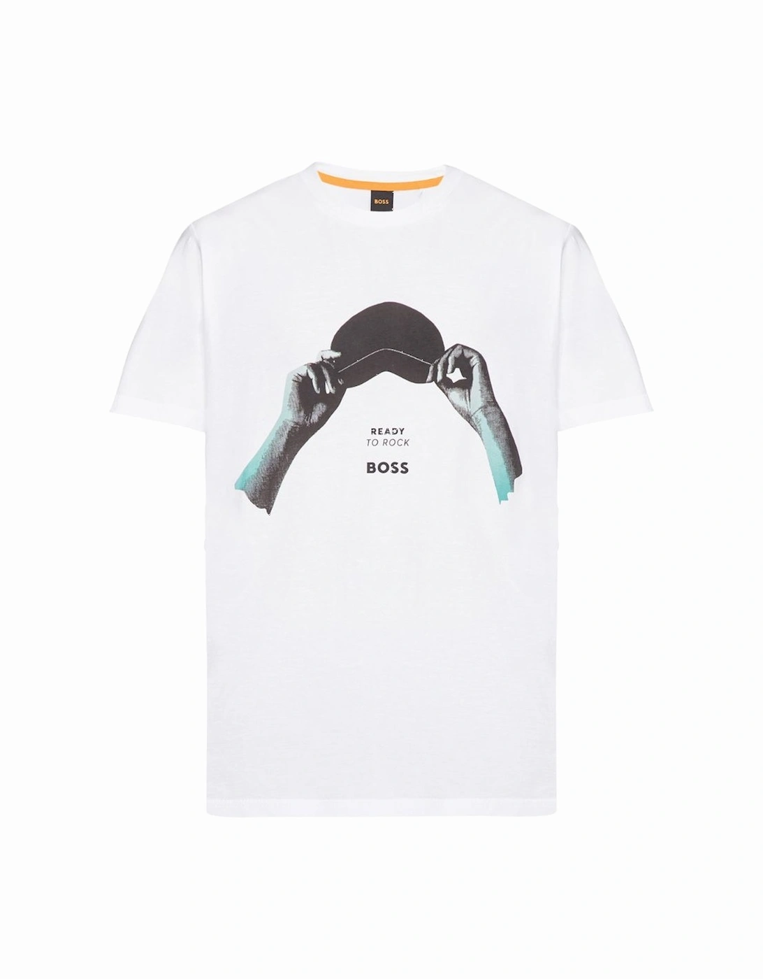 "Ready To Rock" White T-Shirt, 4 of 3