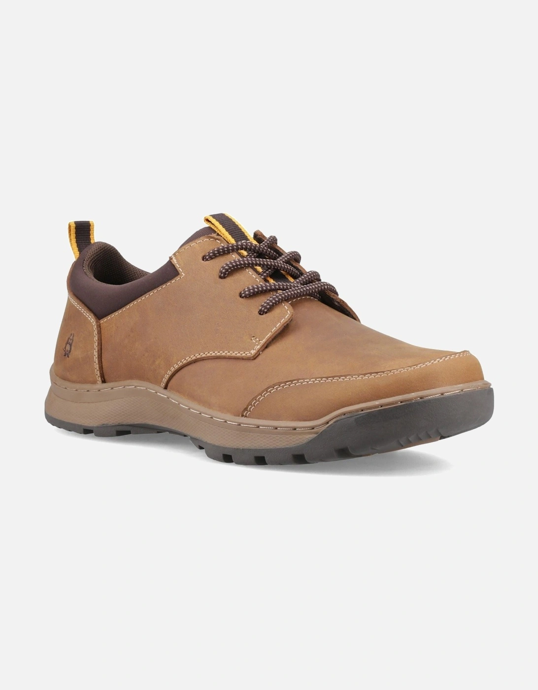 Hush Puppies Men's Derby Shoes - Leather - Brown - Size 12 - Image 5