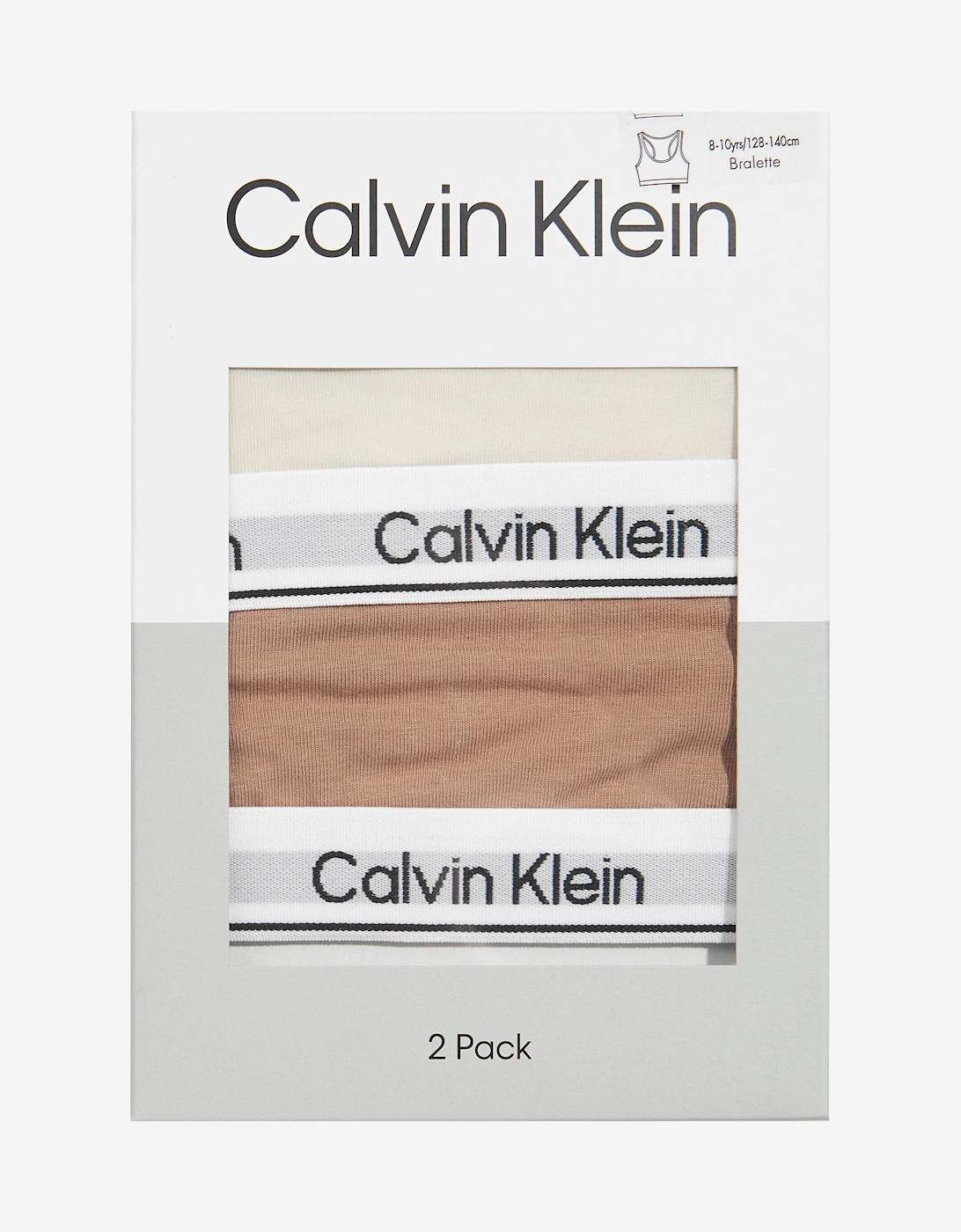 Girls 2 Pack Bralette Set in Multicolour