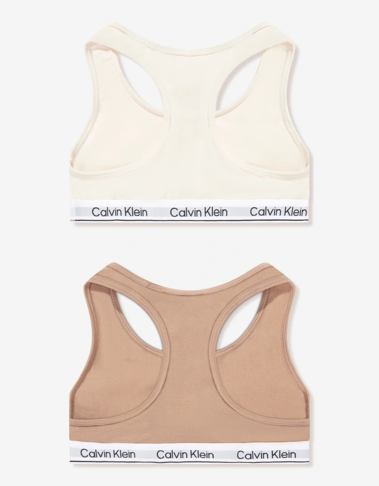 Girls 2 Pack Bralette Set in Multicolour