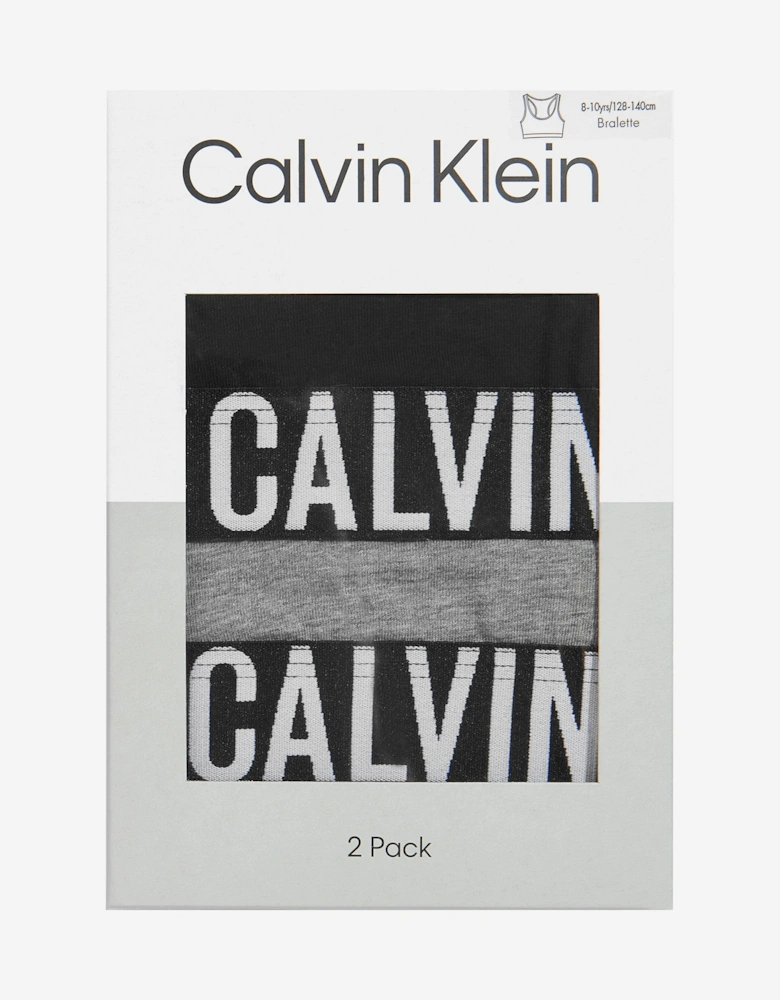 Girls 2 Pack Bralette Set in Multicolour